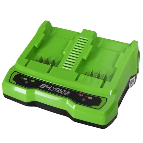 Зарядное устройство для 2-х аккумуляторов Greenworks Арт. 2931907, 24V