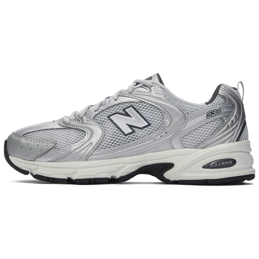 530 New Balance 'Grey Matter Silver Metallic'