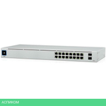 Коммутатор Ubiquiti UniFi Switch 16 PoE (USW-16-POE)