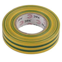 Изолента ПВХ 19ммх20м желто-зел. ЭРА C0036545