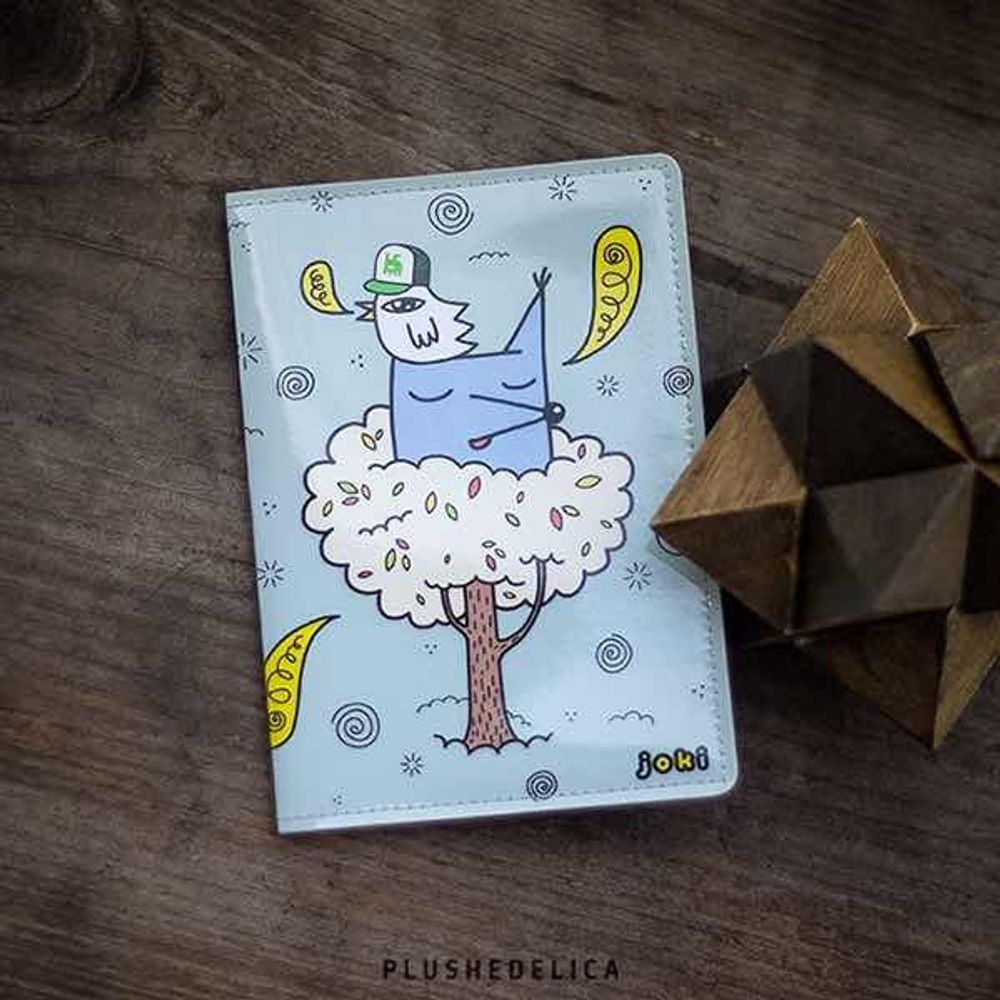 Обложка на паспорт Plushedelica Лисий Лес