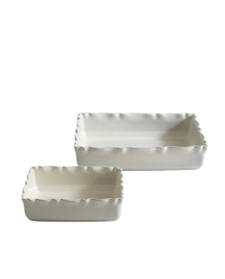 Zara Home жаровня из фаянса, цвет бежевый, 22 см