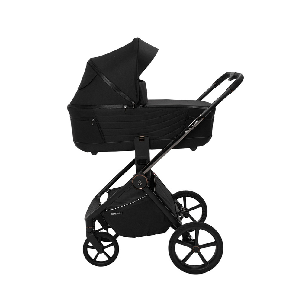 Детская коляска 3 в 1 Sweet Baby SBL Elegante Therma 427643 Black