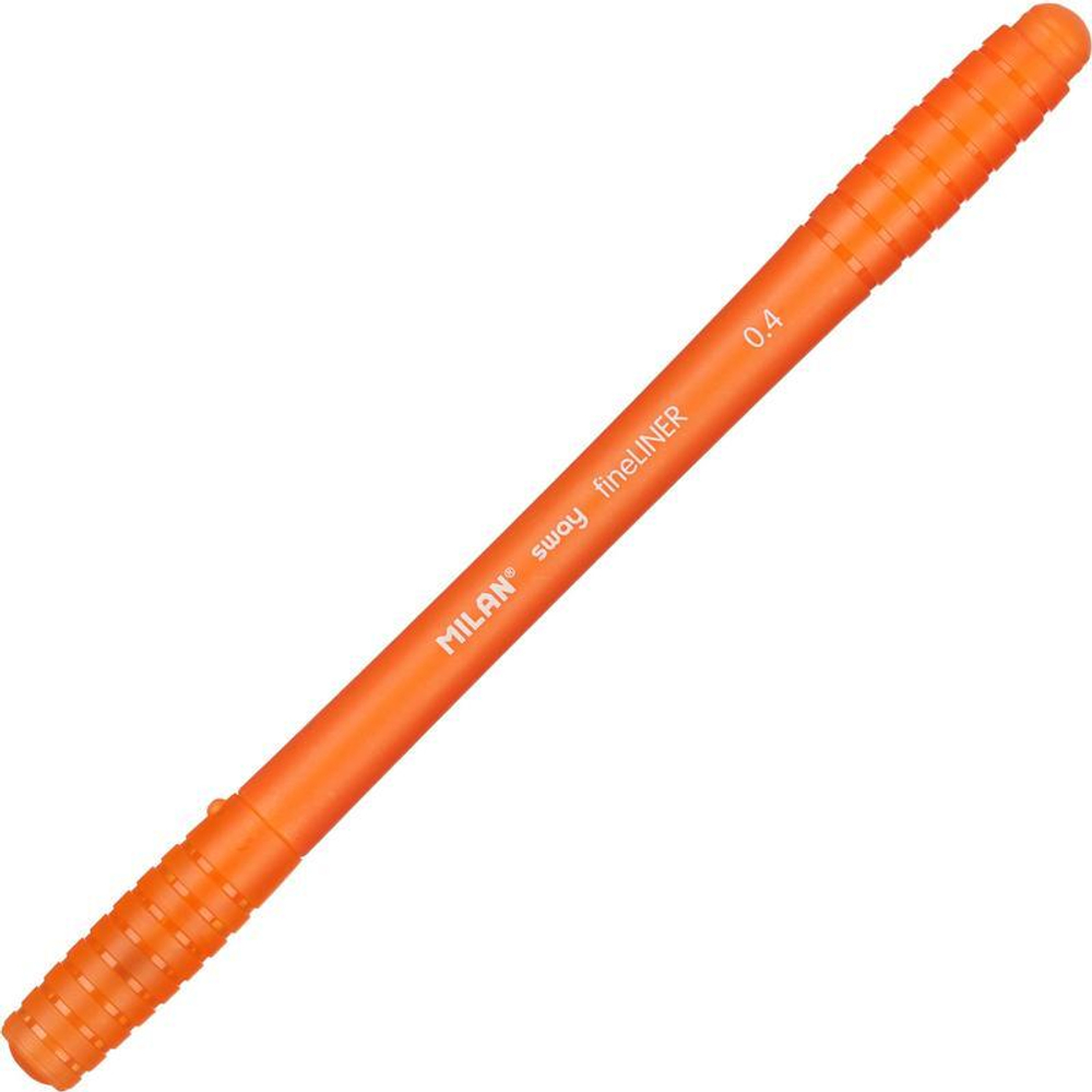 Ручка капиллярная (линер) Milan "Sway" оранжевый, 0,4мм