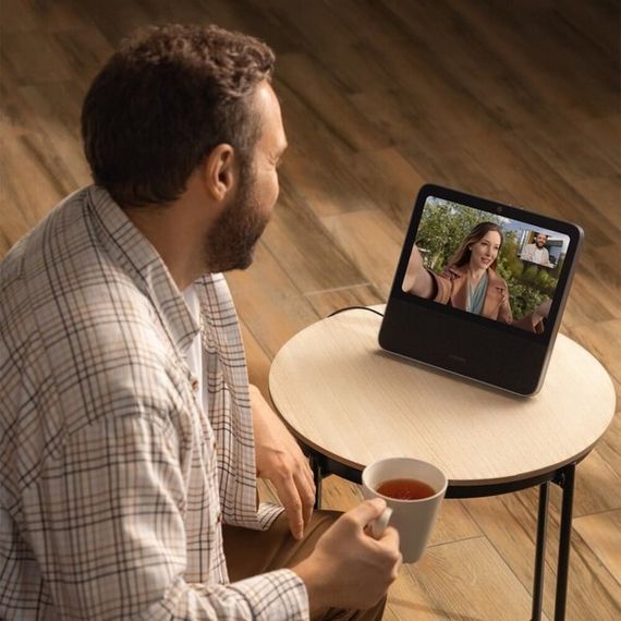 Умная колонка Xiaomi Smart Display 10R с интегрированным дисплеем и голосовым помощником Алиса (Black) QBH4254RU