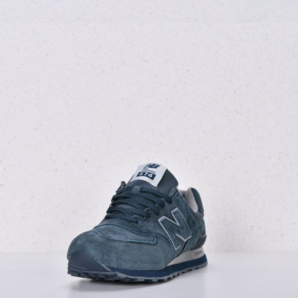 Кроссовки New Balance 574 цвет синий арт 1302