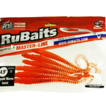 Мягкая силиконовая приманка, силиконовый червяк Rubaits Русские приманки DEPO Street Worm twist 4,9" 12,4  см. Для рыбалка приманка на на судака, берша, окуня, щука, форель, голавль, жерех, искусственная приманка, УЛ спинниг, джиг, отводной поводок, рыболовный товар