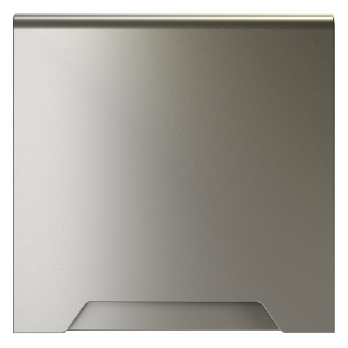 Накладка для розетки с заземлением, защитными шторками и крышкой, S70 (шелк)