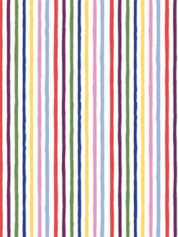 Пододеяльник Сказка "Радужная полоска" евро на молнии 200х215 см, перкаль