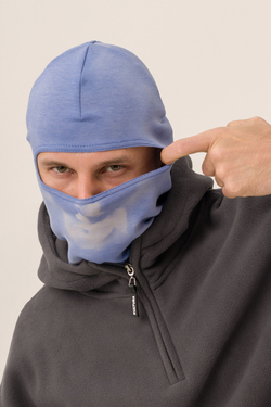 Балаклава KUL'TURA "RORSCHACH" Серый-Синий