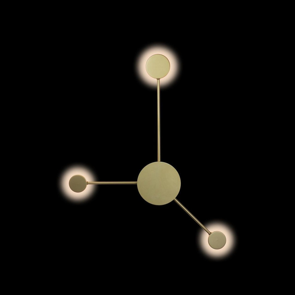 Настенный светодиодный светильник Loft It Rays 10059GD