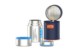 Термос для еды Biostal Авто (0,7 литра) с термочехлом, медный