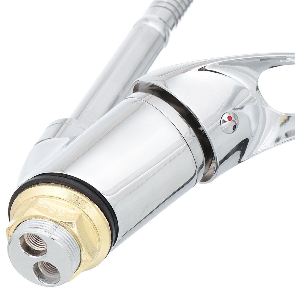 Смеситель для кухни, Frap, гибк излив, с картриджем, хром, F4302-B