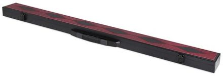 Кейс Fortuna Montana 1x1 черный/бордовый