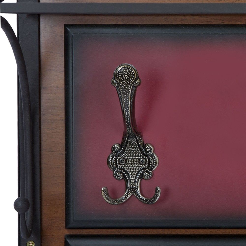 Вешалка настенная Пандора 2 Орех Mix