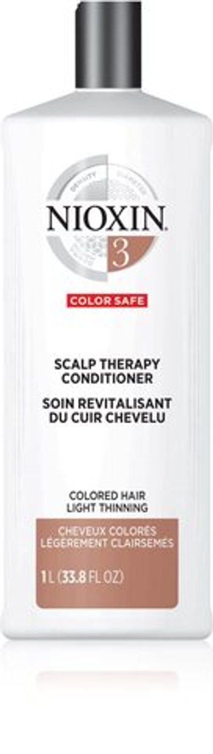 Nioxin System 3 Color Safe - увлажняющий и питательный кондиционер для легкого расчесывания волос /   1000  ml  / GTIN 8005610498799