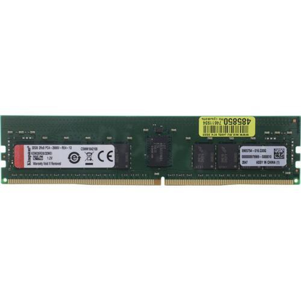 Модуль памяти ECC Registered Kingston DDR4 RDIMM 32Gb &lt;KSM26RD8/32MEI&gt; &lt;PC4-21300&gt; CL19