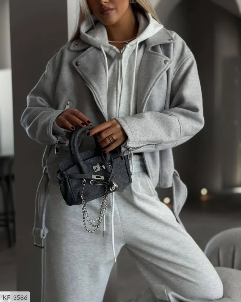 Пальто KF-3584 Фабрика Моды