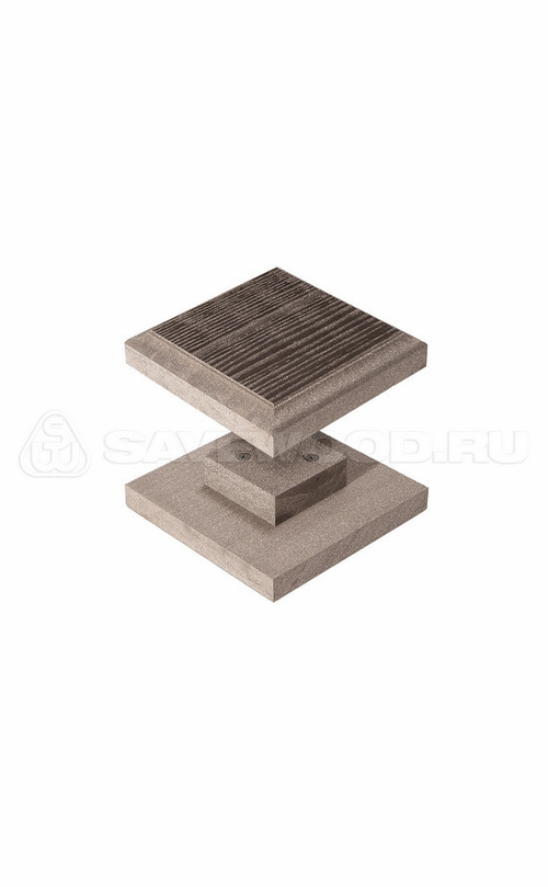 Крышка для заборов и ограждений из ДПК Терракотовый