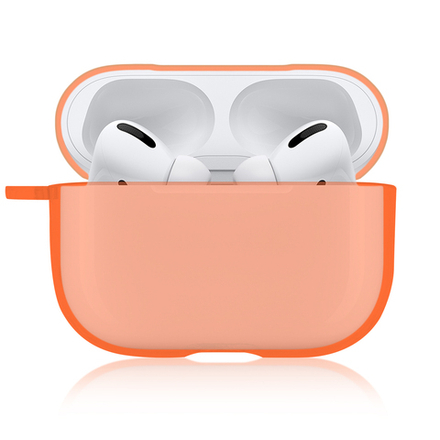 Чехол КАРТОФАН для Apple AirPods Pro (арт. AIRPRO-NEON-ORANGE)