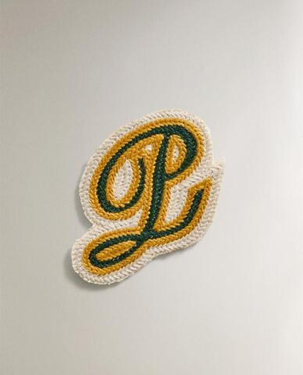 ZARA HOME ТЕРМОКЛЕЮЩАЯСЯ ХЛОПКОВАЯ НАШИВКА "P", РАЗНОЦВЕТНЫЙ