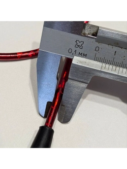 - Трос газа 970мм красный