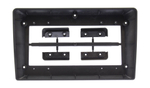 Комплект рамки с разъёмами 9" Nissan Serena 3 C25 2005-2010 черная взамен 2din [F2][Right] - Car-Smart 9655F2