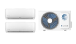 Мультисплит-система Systemair MULTI2 18 EVO / SYSPLIT WALL SIMPLE 09 EVO HP Q х 2