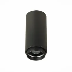 ST600.432.10 Светильник потолочный Zoom Черный LED 1*10W 3000K 1 000Lm Ra>80 15-60° IP20 D59xH130 17 Накладные светильники