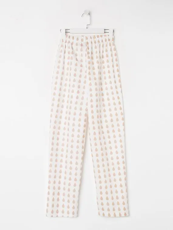 Брюки женские KAFTAN &quot;Drops&quot;, р. 40-42, белый