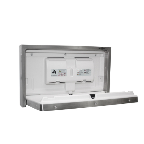 Пеленальный стол нерж. сталь/ полиэтилен NOFER 09203.2.S матовый