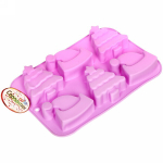 Форма силиконовая «Macarons» Елки- колпаки 25*17*3см