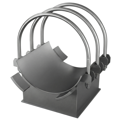 Опора неподвижная хомутовая 150 мм 133К-14 ОСТ 34-10-618-93