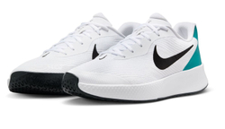 Мужские кроссовки теннисные Nike Vapor Lite 3 - white/black/radiant emerald