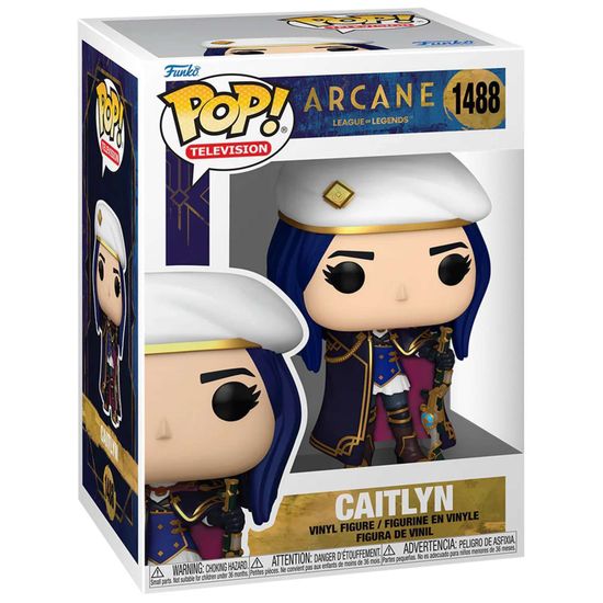 Фигурка Funko POP! TV Arcane League of Legends Caitlyn (1488) 83698 / Фигурка Фанко ПОП! по мотивам мультсериала "Аркейн", Кейтлин