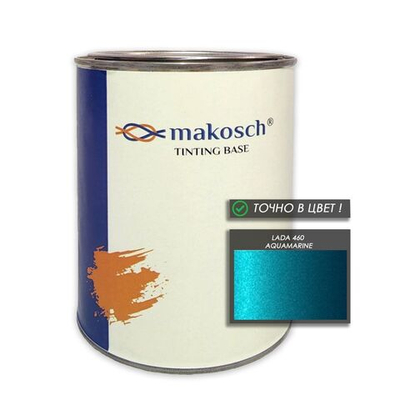 Автоэмаль makosch/LADA 460, Базовая эмаль, синий, перламутр, 800мл.