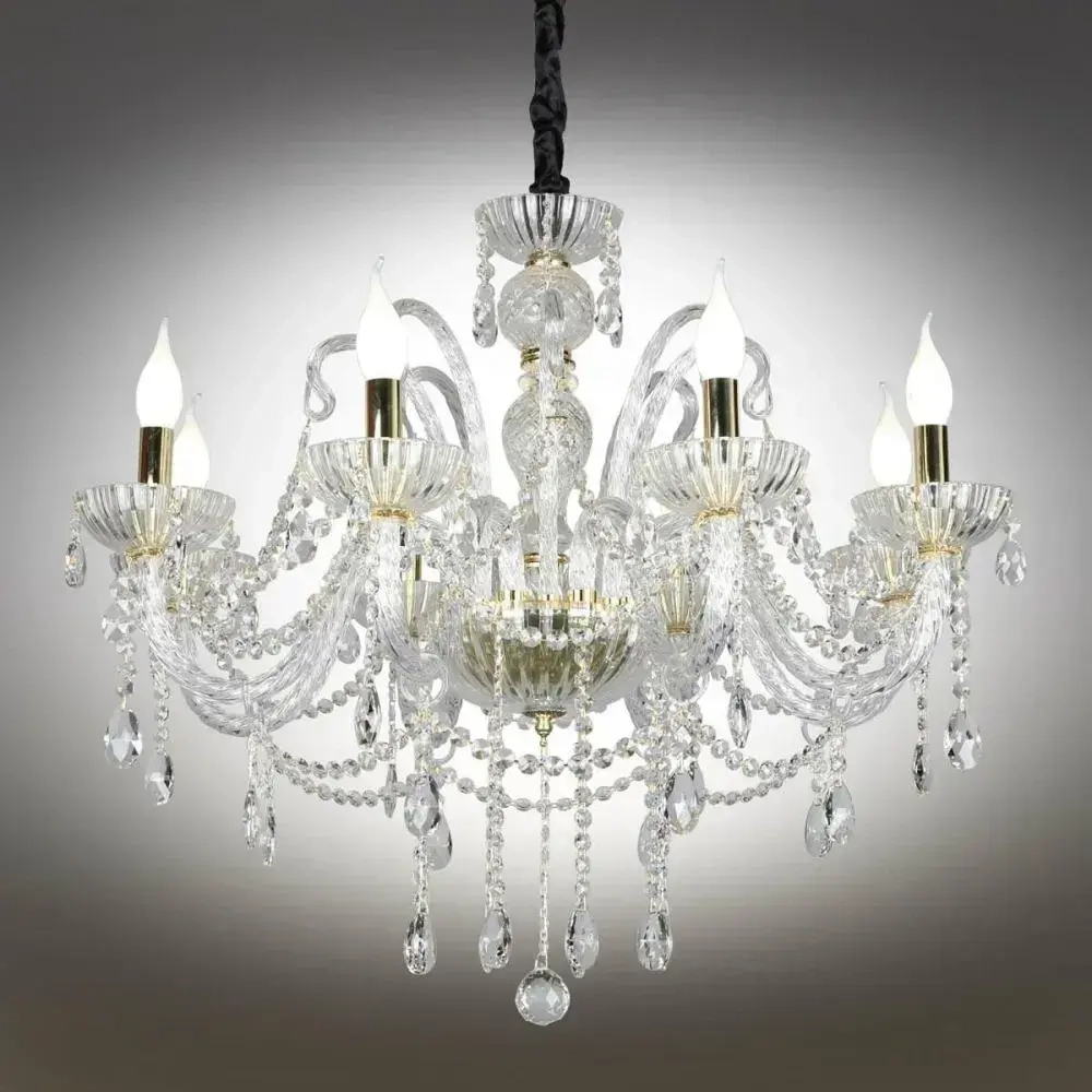 Люстра подвесная с лампочками Omnilux OML-70103-08+Lamps