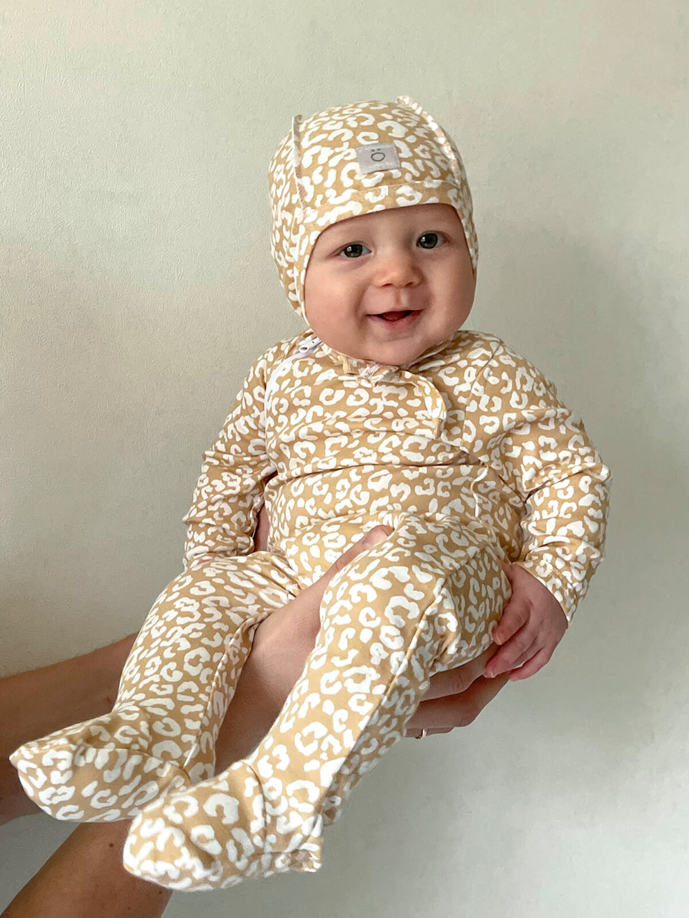 Комбинезон Mjölk Sleep and Play Sand Leopard