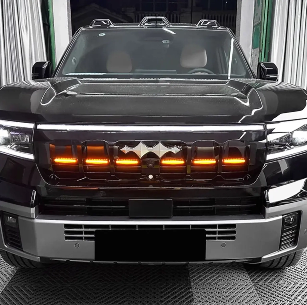 Светодиоды для BYD Leopard 8 2024+ Fangchengbao Bao 8 леопард 8 фара на радиатор ночные ходовые огни