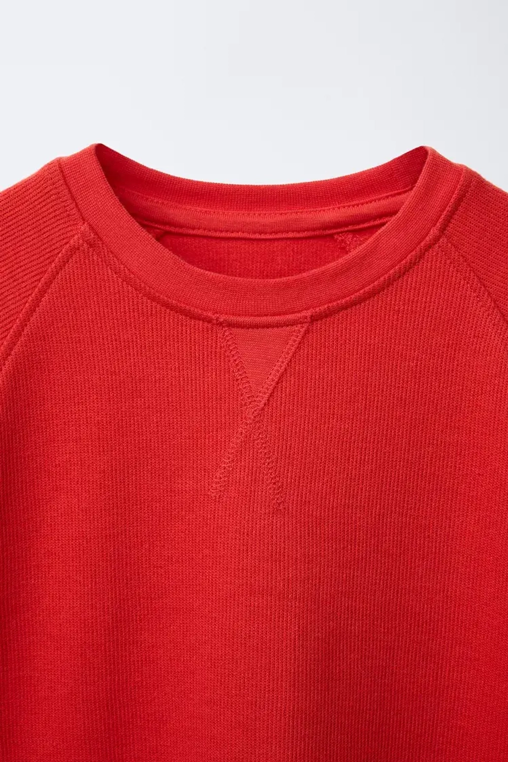 ZARA ЛОНГСЛИВ В РУБЧИК, КРАСНЫЙ