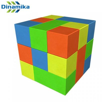 Набор мягких модулей Конструктор Кубик-Рубик №2 Мини (19 элементов)