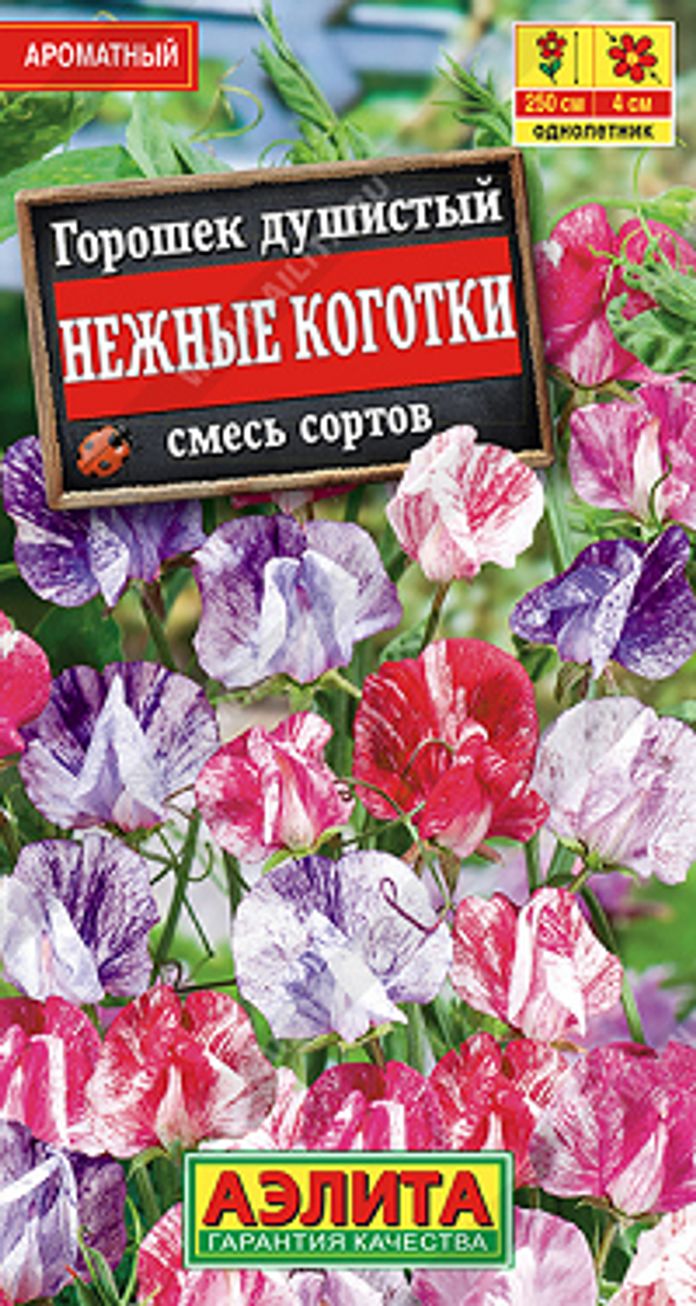 Горощек душистый Нежные коготки, смесь сортов