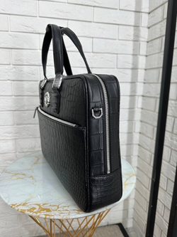 Портфель Stefano Ricci из кожи крокодила