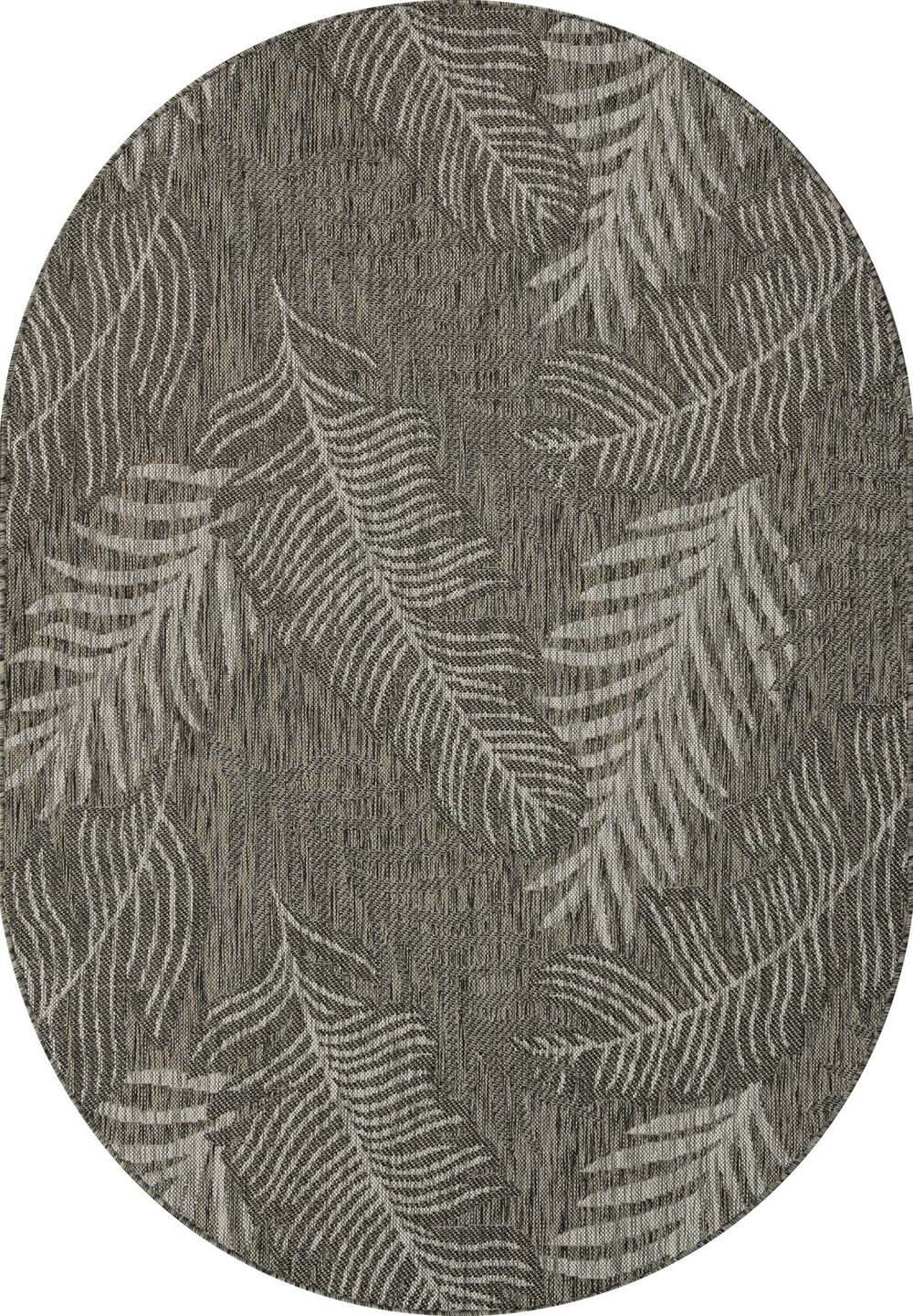 Ковер S132 - GRAY - Овал - коллекция KAIR размер 160*230 см