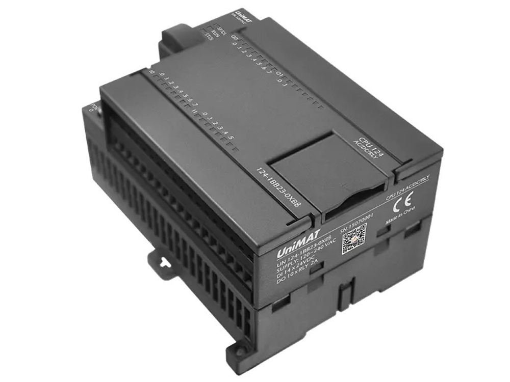 ЦЕНТРАЛЬНЫЙ ПРОЦЕССОР UNIMAT  CPU124-1R AC/DC/RLY UN 1241BB230XB8 (UN 124-1BB23-0XB8)