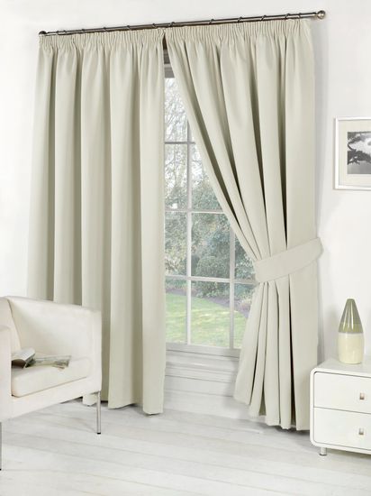 Classic Blackout (Ivory) Шторы из однотонного матового блэкаута