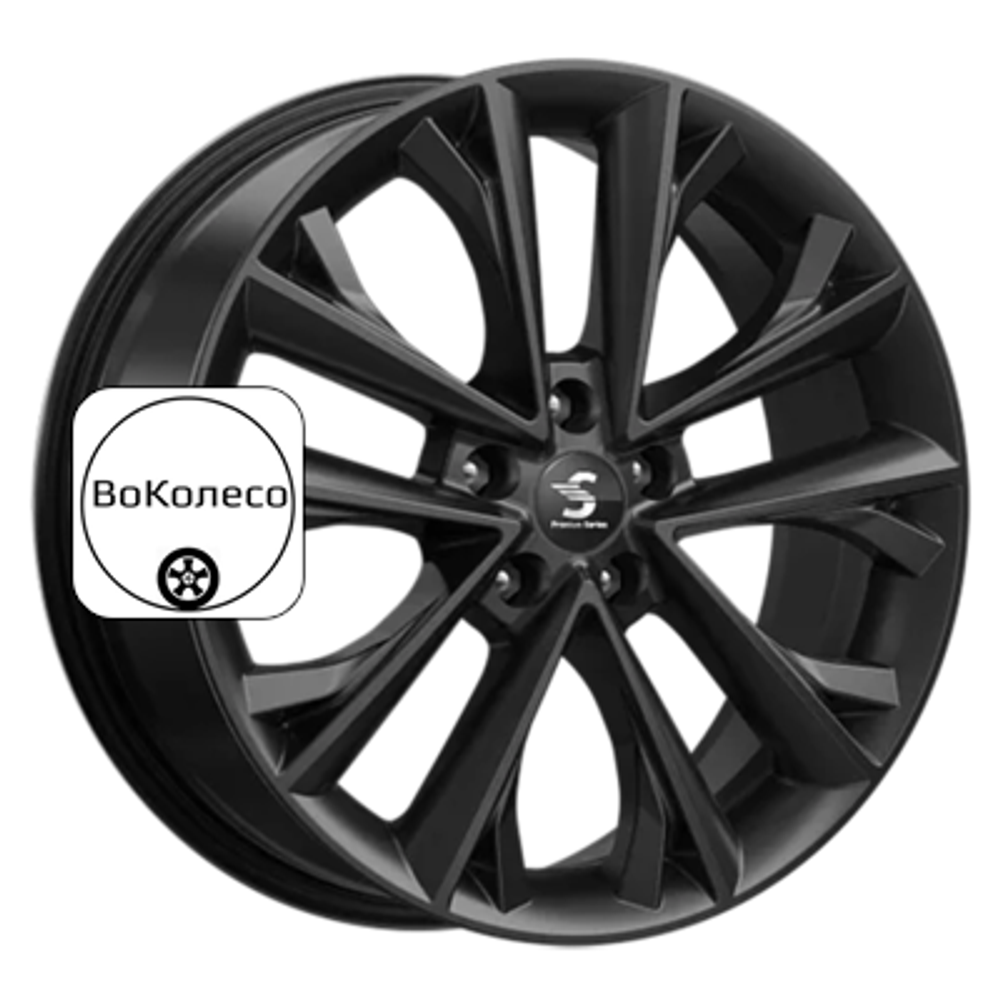 7x18/5x114,3 ET40 D64,1 КР012 (Haval F7/F7x) Fury black Premium Series
