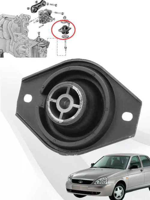 Опора двигателя Приора