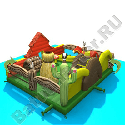 Коммерческий надувной батут "Маленькая ферма"