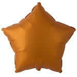 Шар фольгированный Звезда 46 см (Оранжевый)